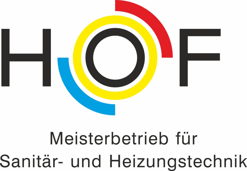 Logo: HOF Meisterbetrieb für Sanitär- und Heizungstechnik
