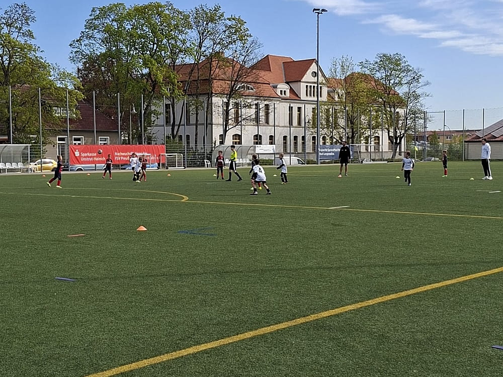 Spielszene E3 gegen Kirchheilingen II am 25.04.2026